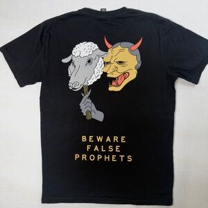 Beware False Prophets Graphic Black T-Shirt